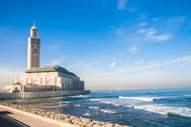Küste von Casablanca, Marokko